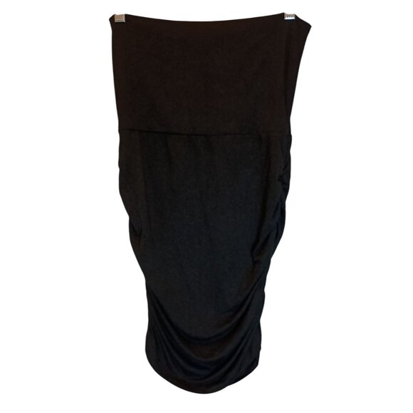 New I Jeans By Buffalo Women's Black Sienna Strapless Tube Top Dress Sz M - Picture 1 of 5